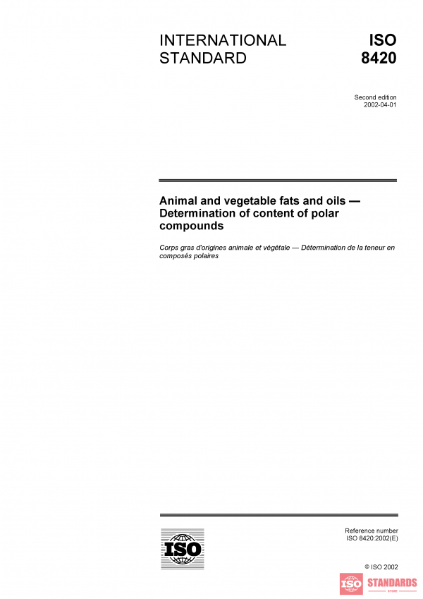 ISO 8420:2002 PDF