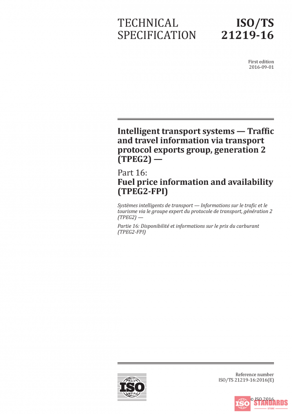 ISO/TS 21219-16:2016 PDF