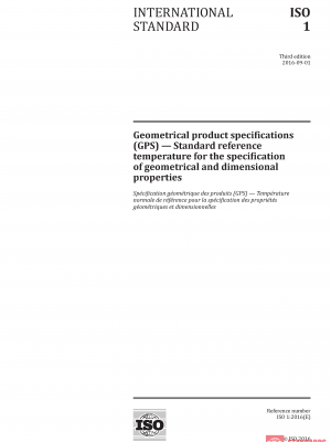 ISO 1:2016 PDF