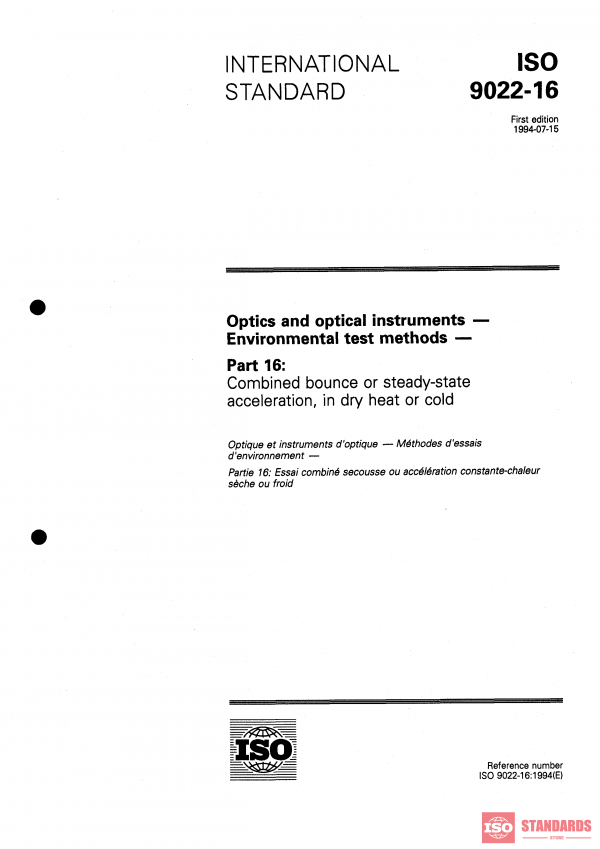 ISO 9022-16:1994 PDF