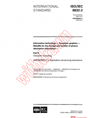 ISO/IEC 8632-2:1992/AMD2:1995 PDF