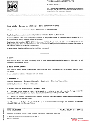 ISO/TR 4114:1979 PDF
