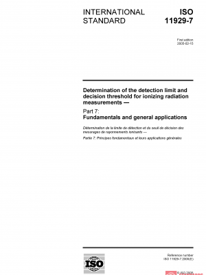 ISO 11929-7:2005 PDF