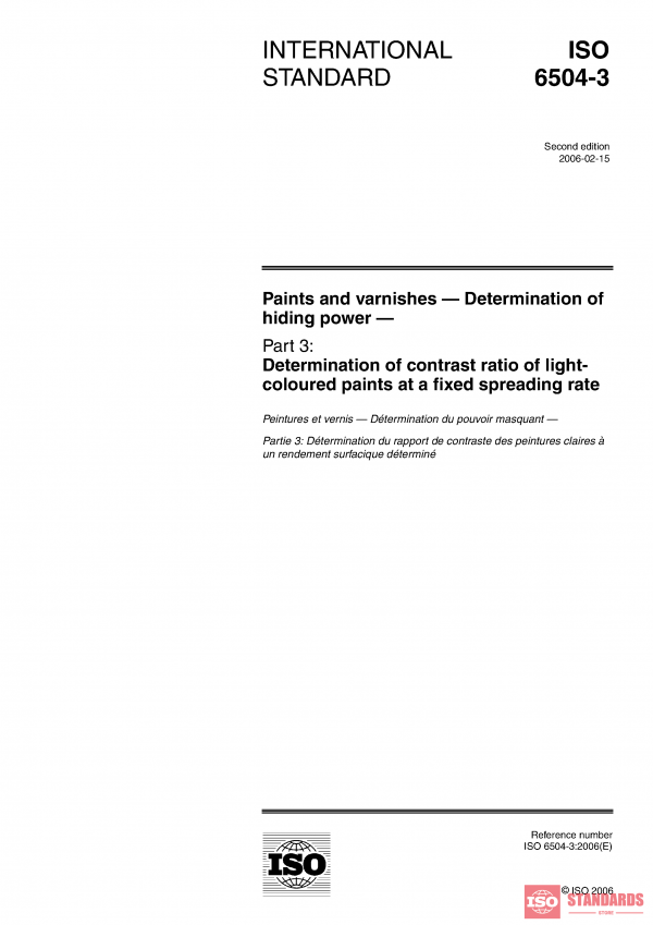 ISO 6504-3:2006 PDF
