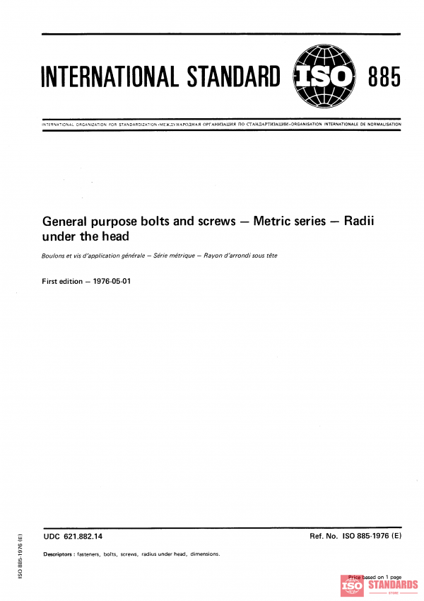 ISO 885:1976 PDF