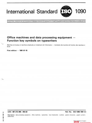 ISO 1090:1981 PDF