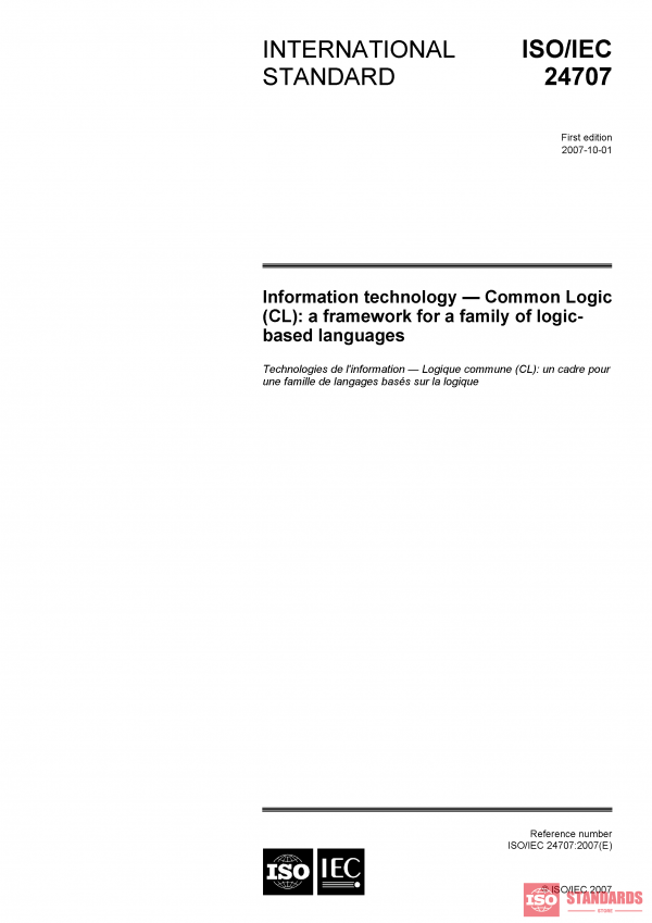 ISO/IEC 24707:2007 PDF