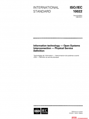 ISO/IEC 10022:1996 PDF