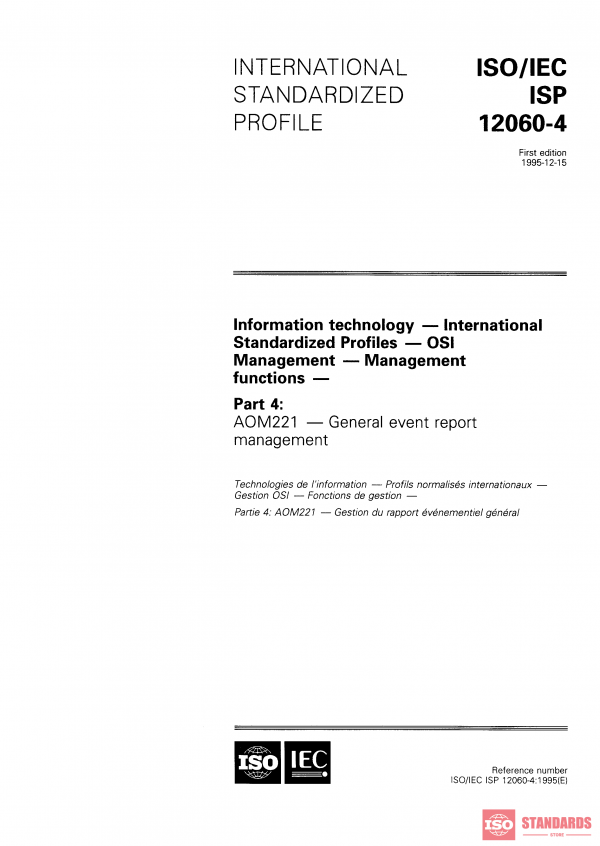 ISO/IEC ISP 12060-4:1995 PDF
