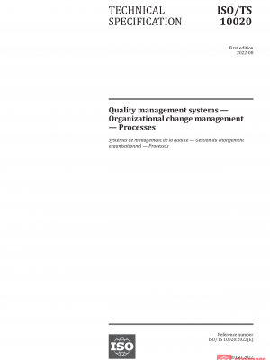 ISO/TS 10020:2022 PDF