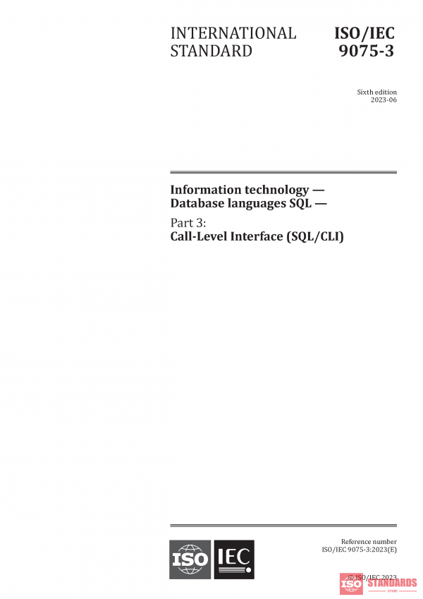 ISO/IEC 9075-3:2023 PDF