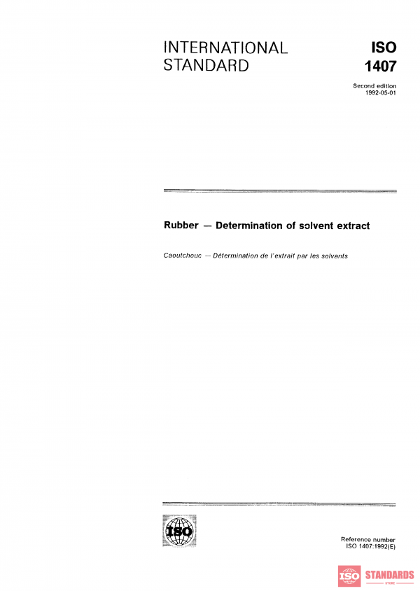 ISO 1407:1992 PDF