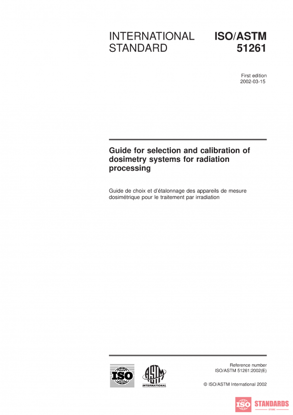 ISO/ASTM 51261:2002 PDF