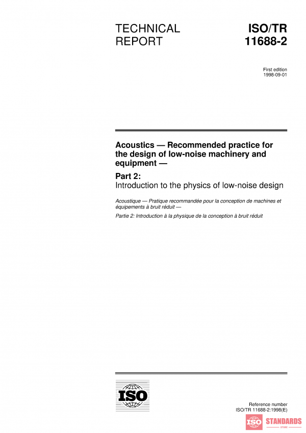 ISO/TR 11688-2:1998 PDF