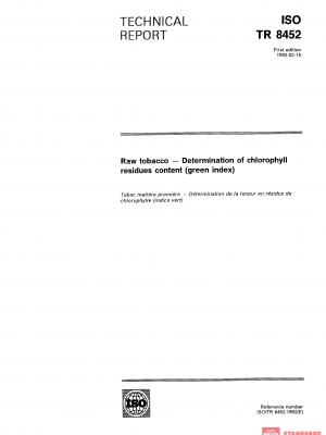 ISO/TR 8452:1992 PDF