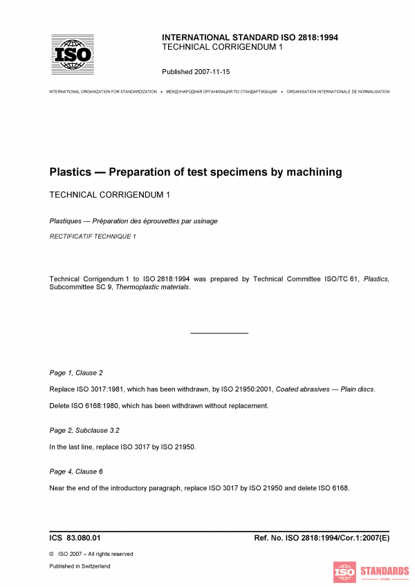 ISO 2818:1994/Cor 1:2007 PDF
