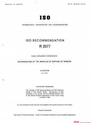 ISO/R 2077:1971 PDF