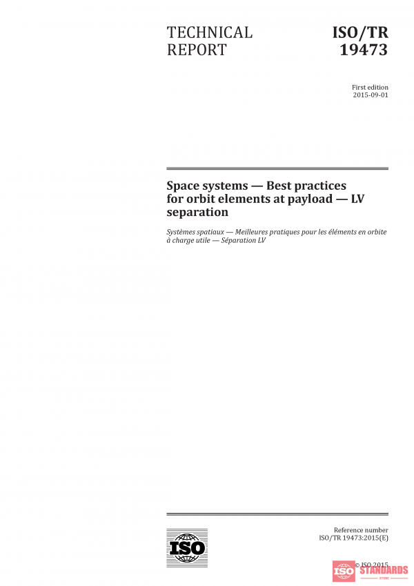 ISO/TR 19473:2015 PDF