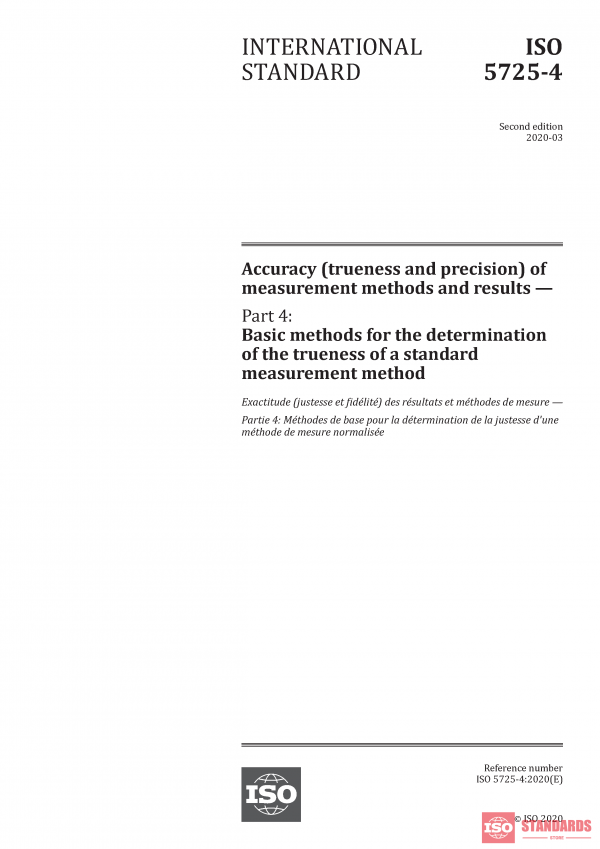 ISO 5725-4:2020 PDF