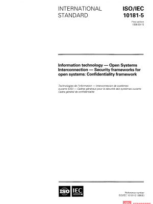 ISO/IEC 10181-5:1996 PDF