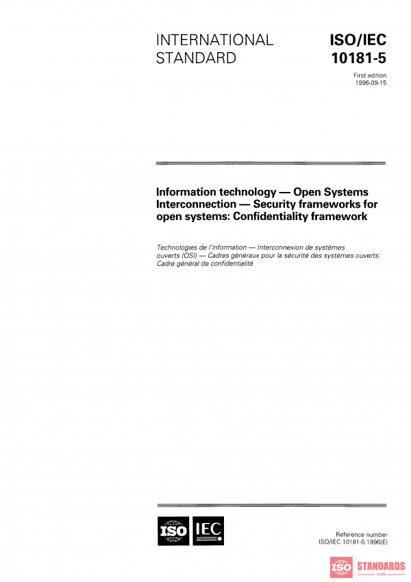 ISO/IEC 10181-5:1996 PDF