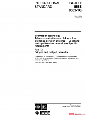 ISO/IEC/IEEE 8802-1Q:2016 PDF