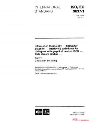 ISO/IEC 9637-1:1994 PDF