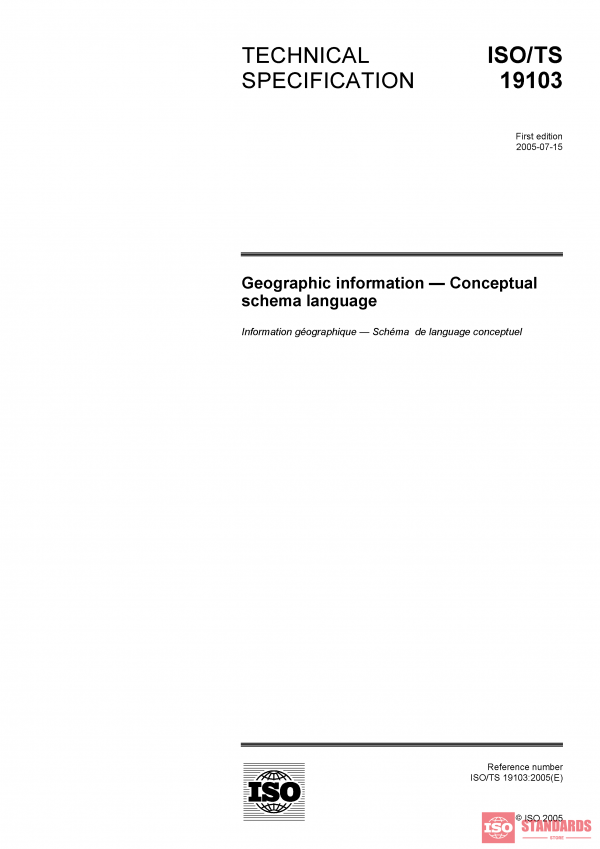 ISO/TS 19103:2005 PDF