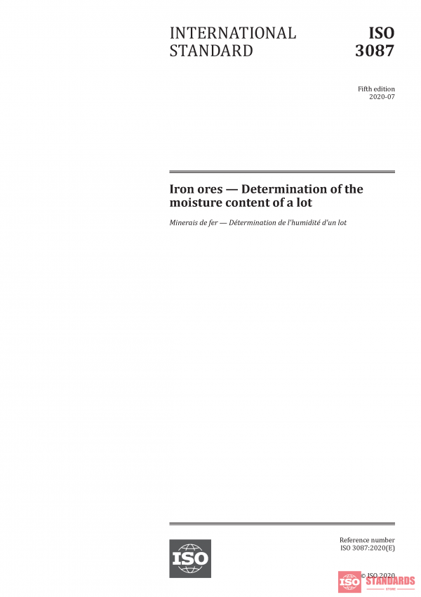 ISO 3087:2020 PDF