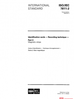ISO/IEC 7811-2:1995 PDF