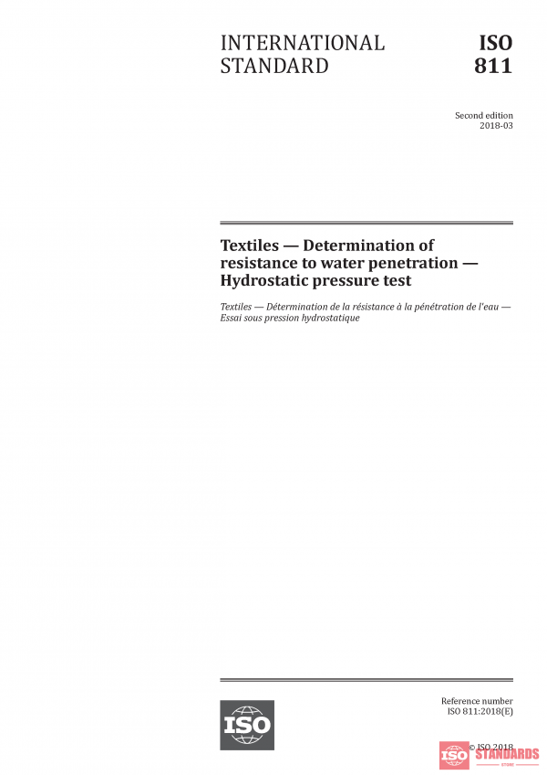 ISO 811:2018 PDF