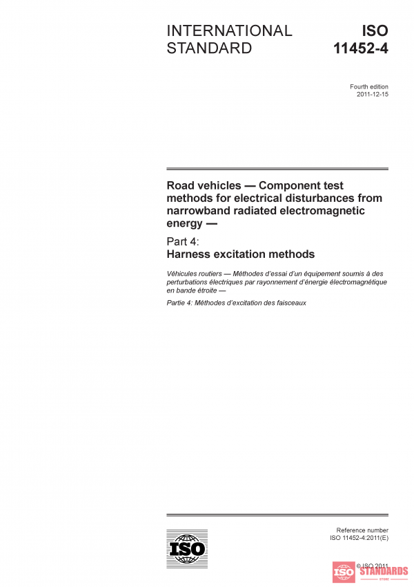 ISO 11452-4:2011 PDF