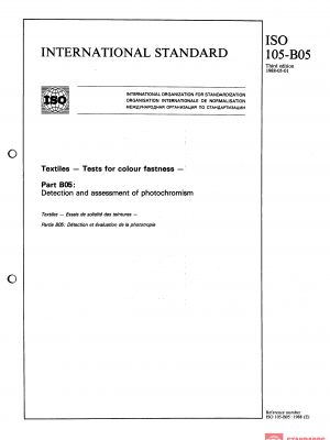 ISO 105-B05:1988 PDF