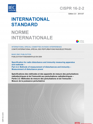 CISPR 16-2-2:2010 PDF