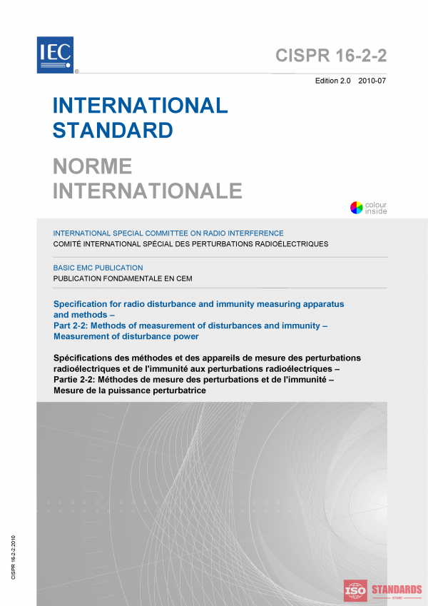 CISPR 16-2-2:2010 PDF