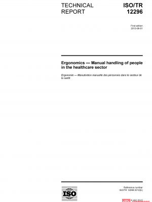 ISO/TR 12296:2012 PDF