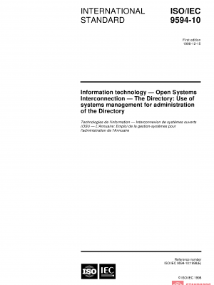 ISO/IEC 9594-10:1998 PDF