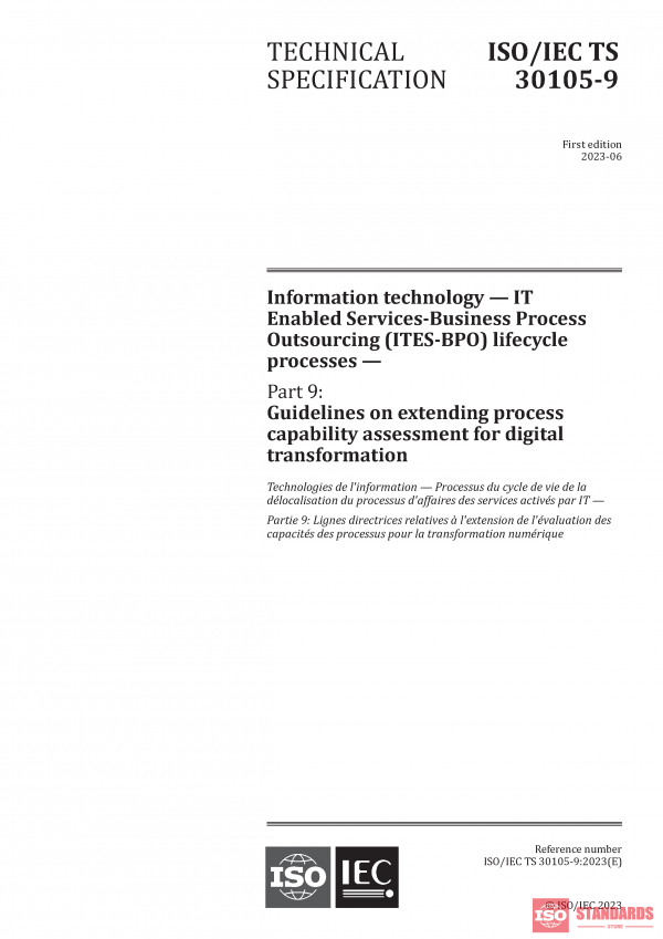ISO/IEC TS 30105-9:2023 PDF
