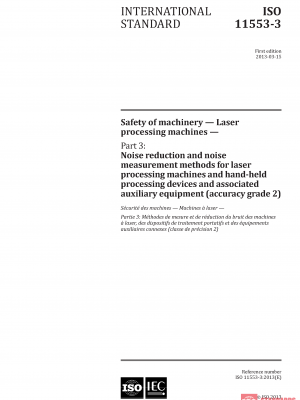 ISO 11553-3:2013 PDF
