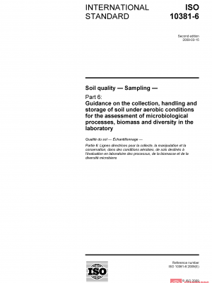 ISO 10381-6:2009 PDF