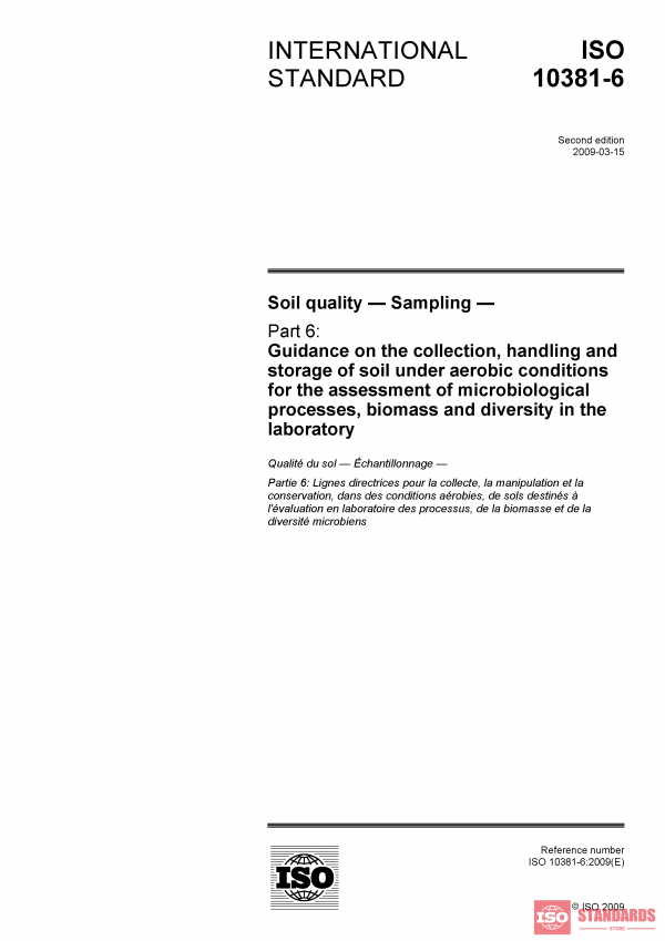 ISO 10381-6:2009 PDF