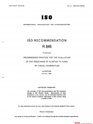 ISO/R 846:1968 PDF