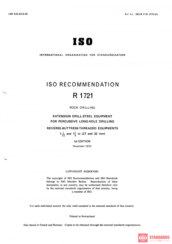 ISO/R 1721:1970 PDF