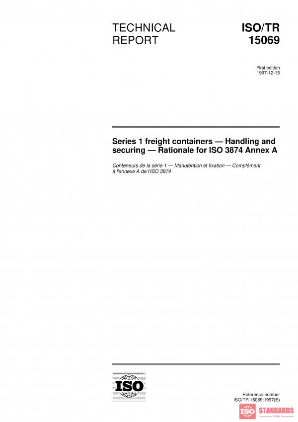ISO/TR 15069:1997 PDF