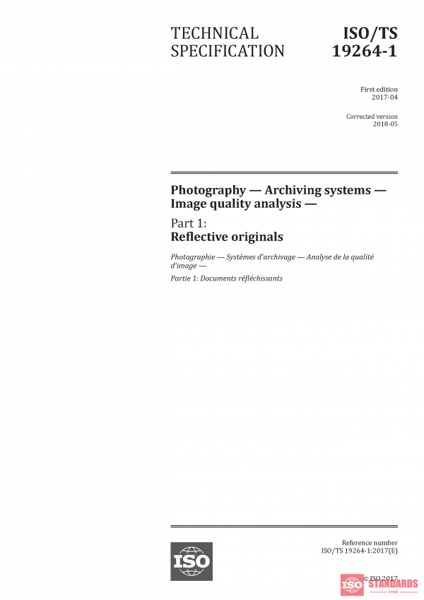 ISO/TS 19264-1:2017 PDF