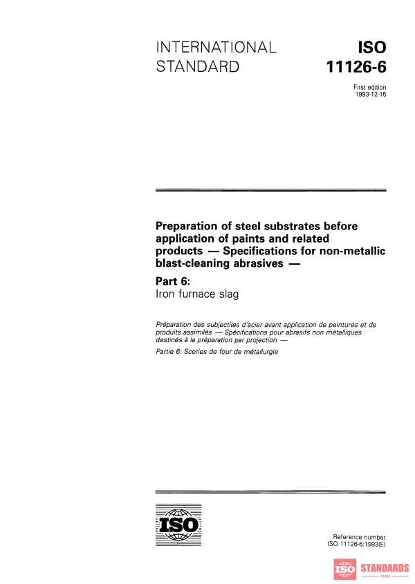 ISO 11126-6:1993 PDF
