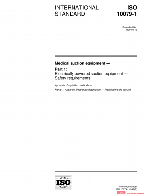 ISO 10079-1:1999 PDF