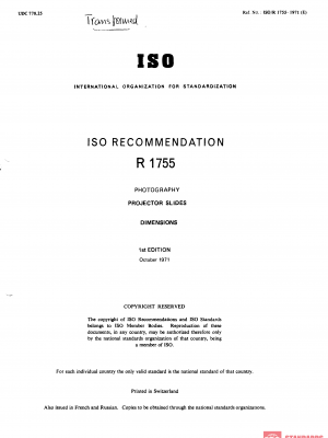 ISO/R 1755:1971 PDF