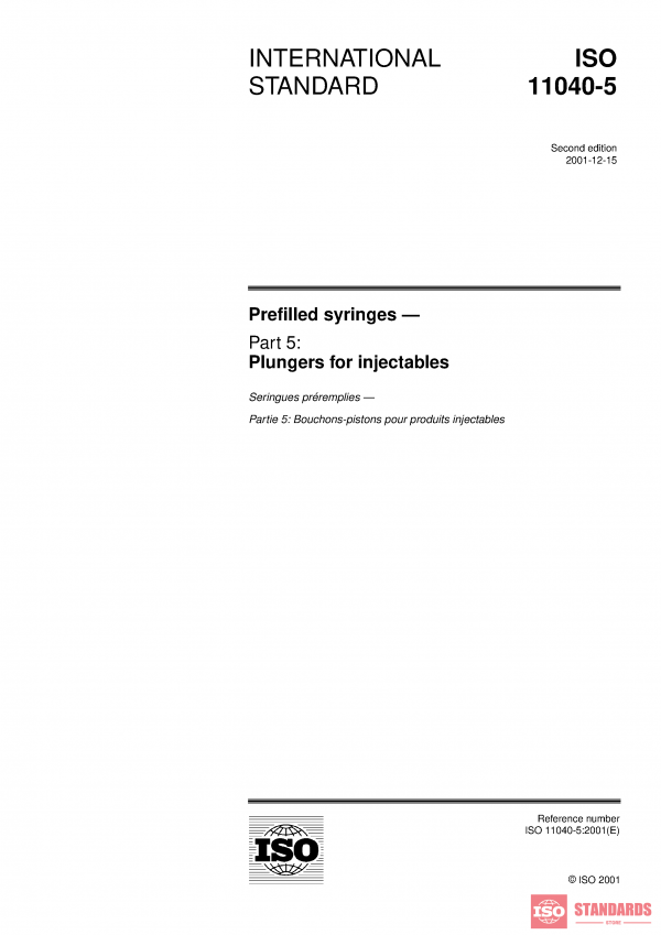 ISO 11040-5:2001 PDF