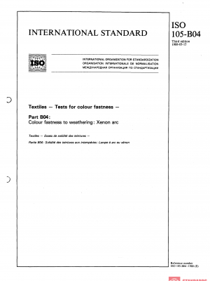 ISO 105-B04:1988 PDF